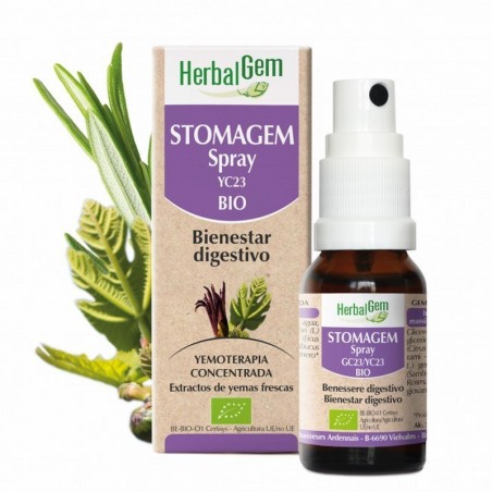 Stomagem Spray Bio 15ml Pranarom – Bienestar digestivo y alivio de digestiones pesadas