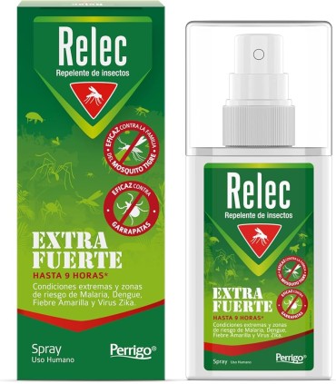 Relec Repelente de insectos Extra Fuerte 75ml