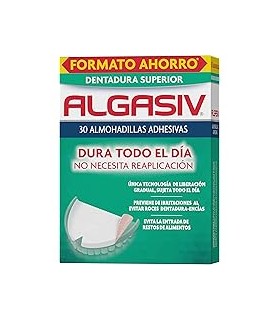 Algasiv Almohadillas Adhesivas Prótesis Dental Superior 30uds