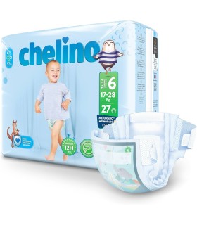 Chelino Fashion&Love pañales T6 17-28kg 27uds