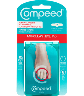 Compeed® ampollas dedos del pie 8uds