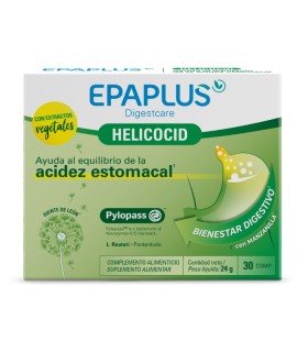 Epaplus Digestcare Helicocid 30comp