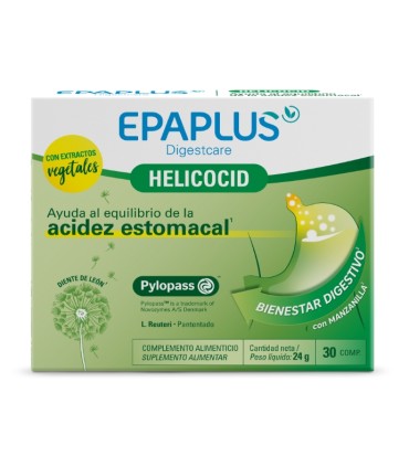 Epaplus Digestcare Helicocid 30comp