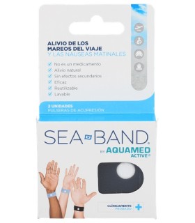 Aquamed Active pulsera antimareo adulto 2uds