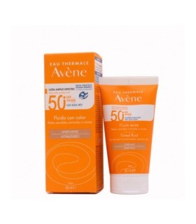 Avène Solar Fluido Coloreado SPF50+ 50ml