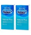 Durex Natural Plus 2x12uds
