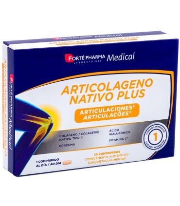 Forté Pharma Medical Articolágeno Nativo Plus 30comp