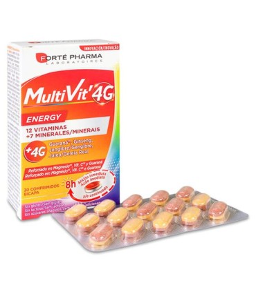 Forte Pharma Multivit'4G Energie Cpr 30