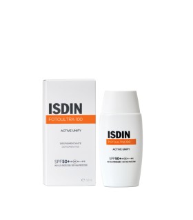 Foto Ultra 100 ISDIN® Active Unify Fusion Fluid SPF 50+50ml