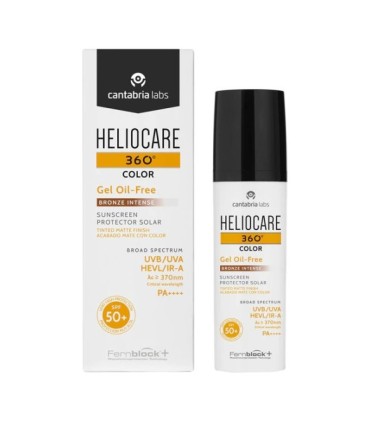 Heliocare 360° Color Gel Oil Free Spf 50+ Bronze 50ml