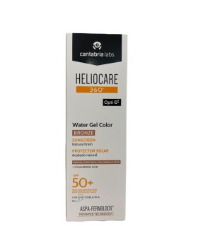 Heliocare 360º Color Water Gel Facial Spf50+ Bronce 50ml