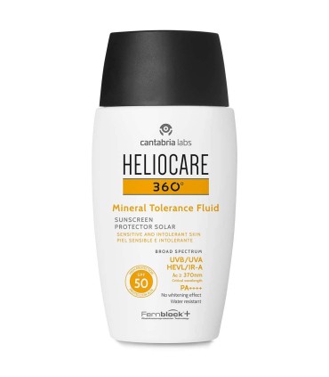 Heliocare 360º Mineral Tolerance Fluid Spf50+ 50ml