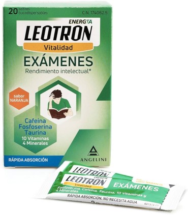 Leotron Exámenes 20 sobres bucodispersables