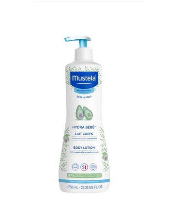 Mustela Hydra Bebe Body Milk 750ml